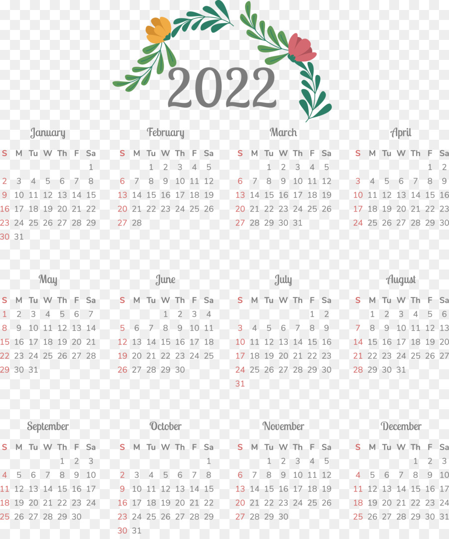 Calendrier 2024，Dates PNG