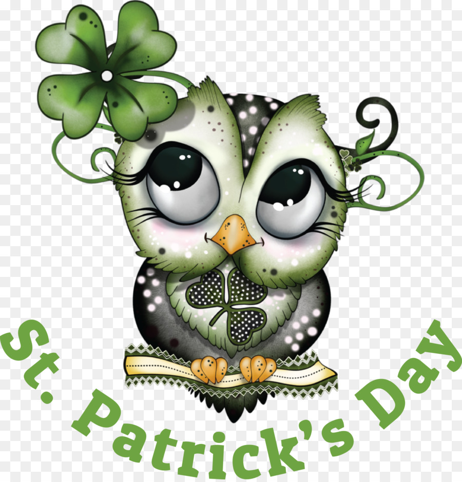 Fête De La Saint Patrick，Hibou PNG