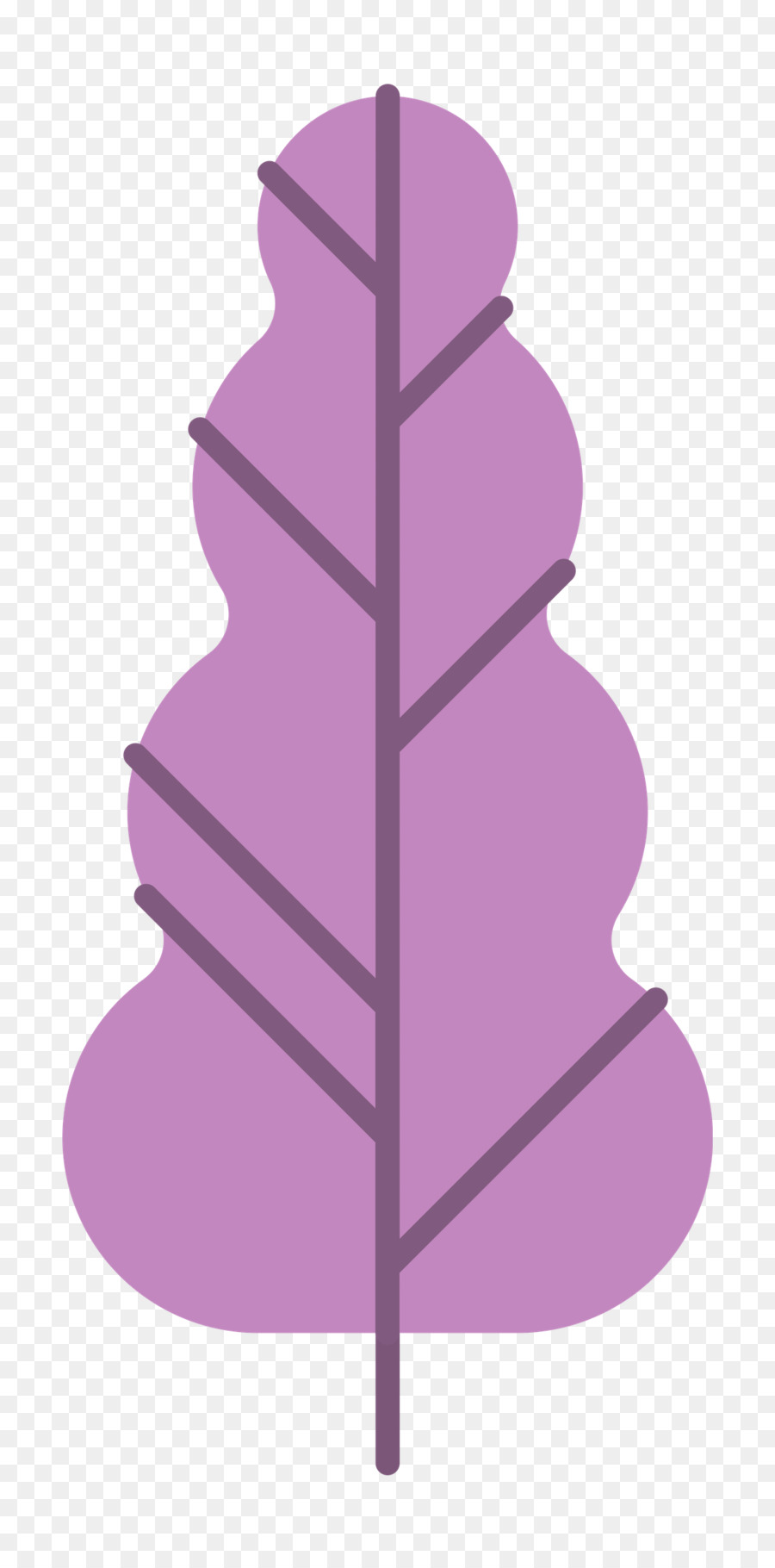 Feuille，Violet PNG