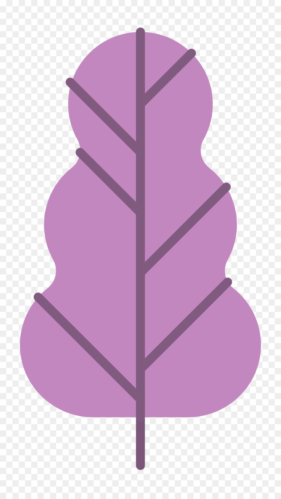 Feuille，Violet PNG