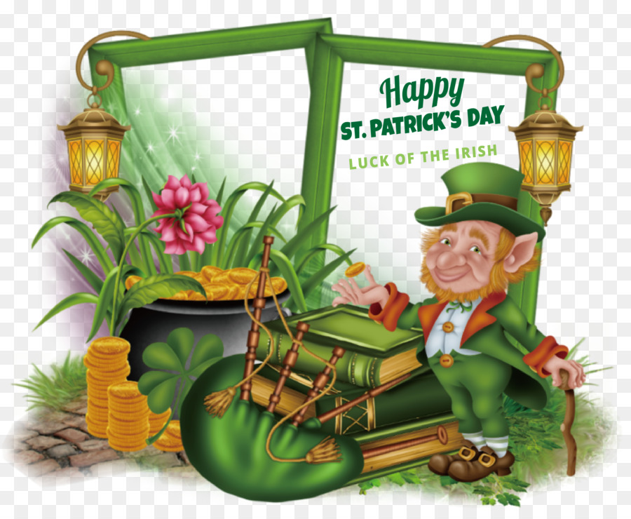 St Patricks Day，Lutin PNG