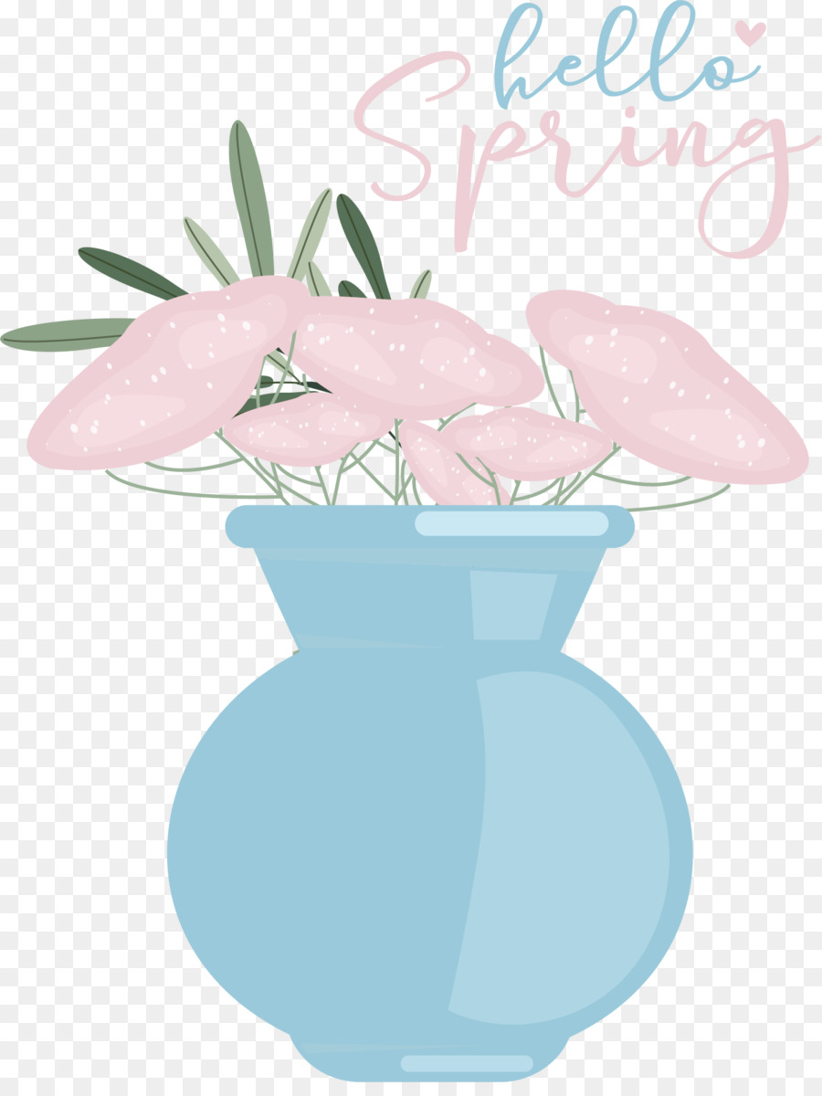 Fleur，Vase PNG