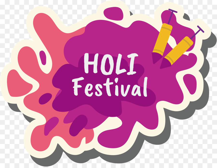 Festival Holi，Couleurs PNG