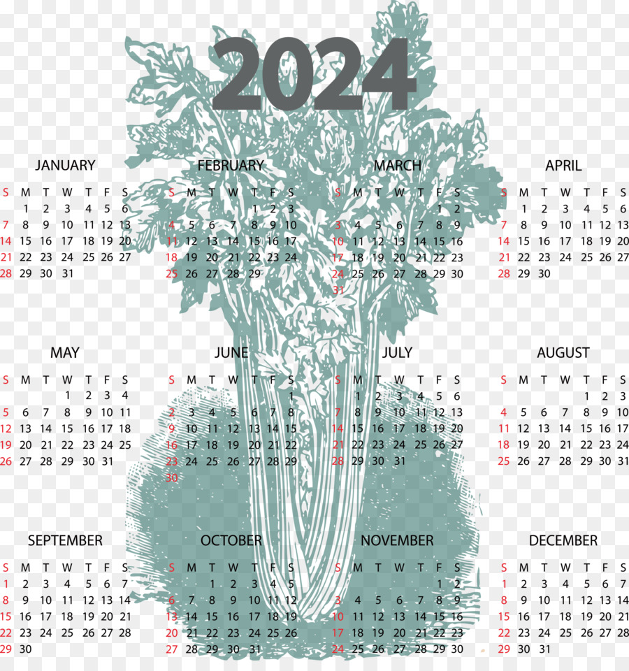 Calendrier，Arbre PNG