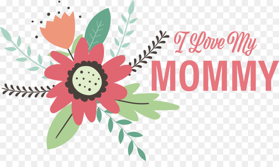 J'aime Ma Maman，Fleurs PNG