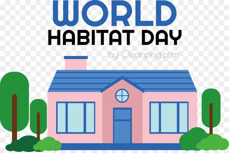 Journée Mondiale De L'habitat，L'habitat PNG