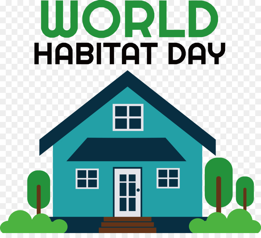 Journée Mondiale De L'habitat，Monde PNG