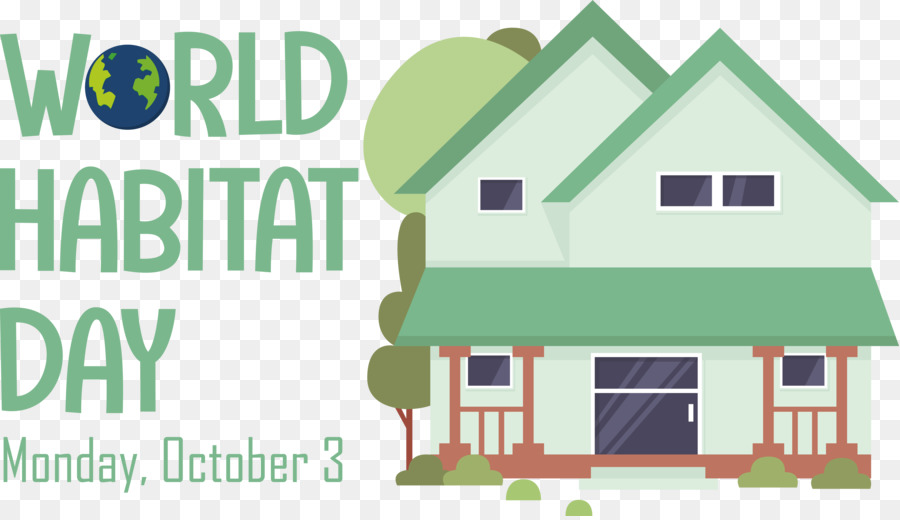Journée Mondiale De L'habitat，Logo PNG