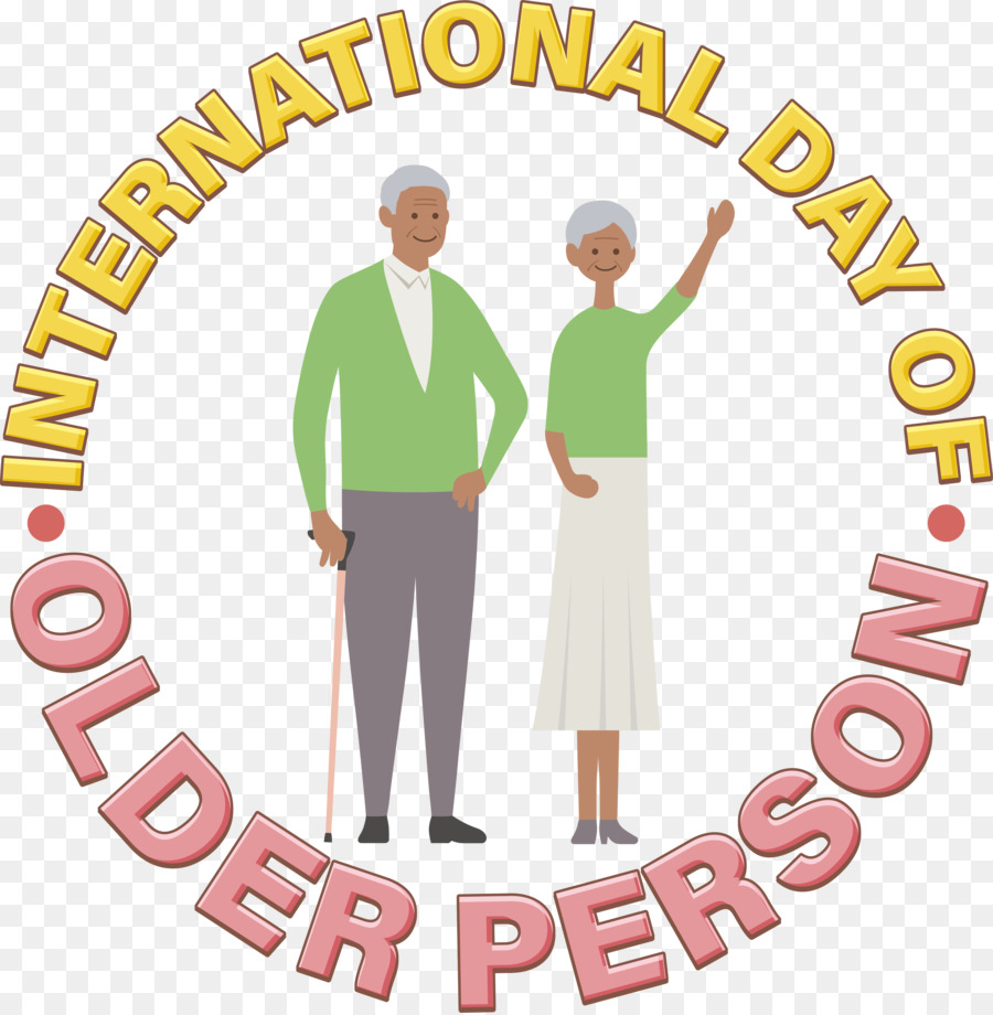 Journée Internationale Des Personnes âgées， PNG