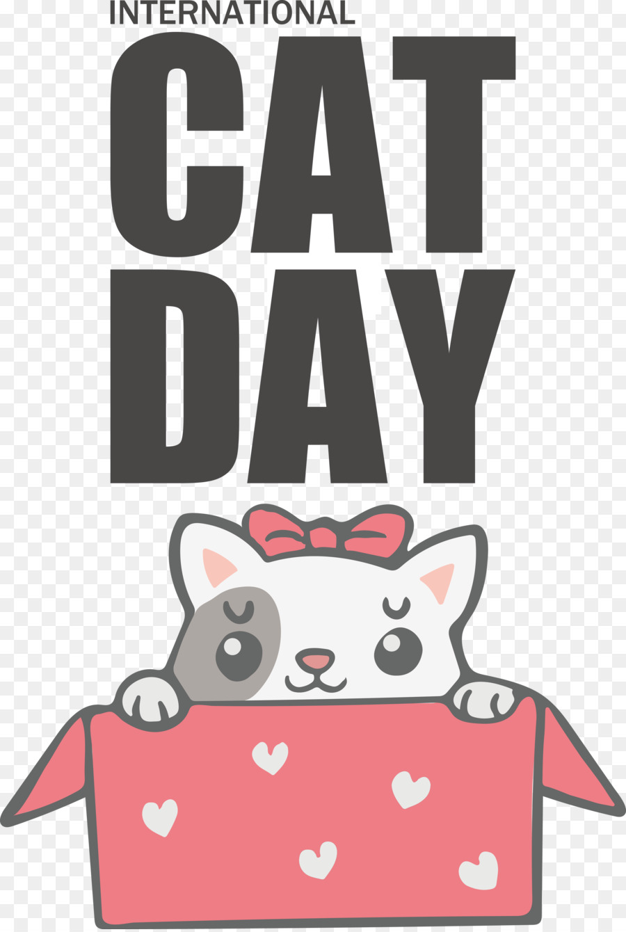 Chat Jour，National Cat Journée PNG
