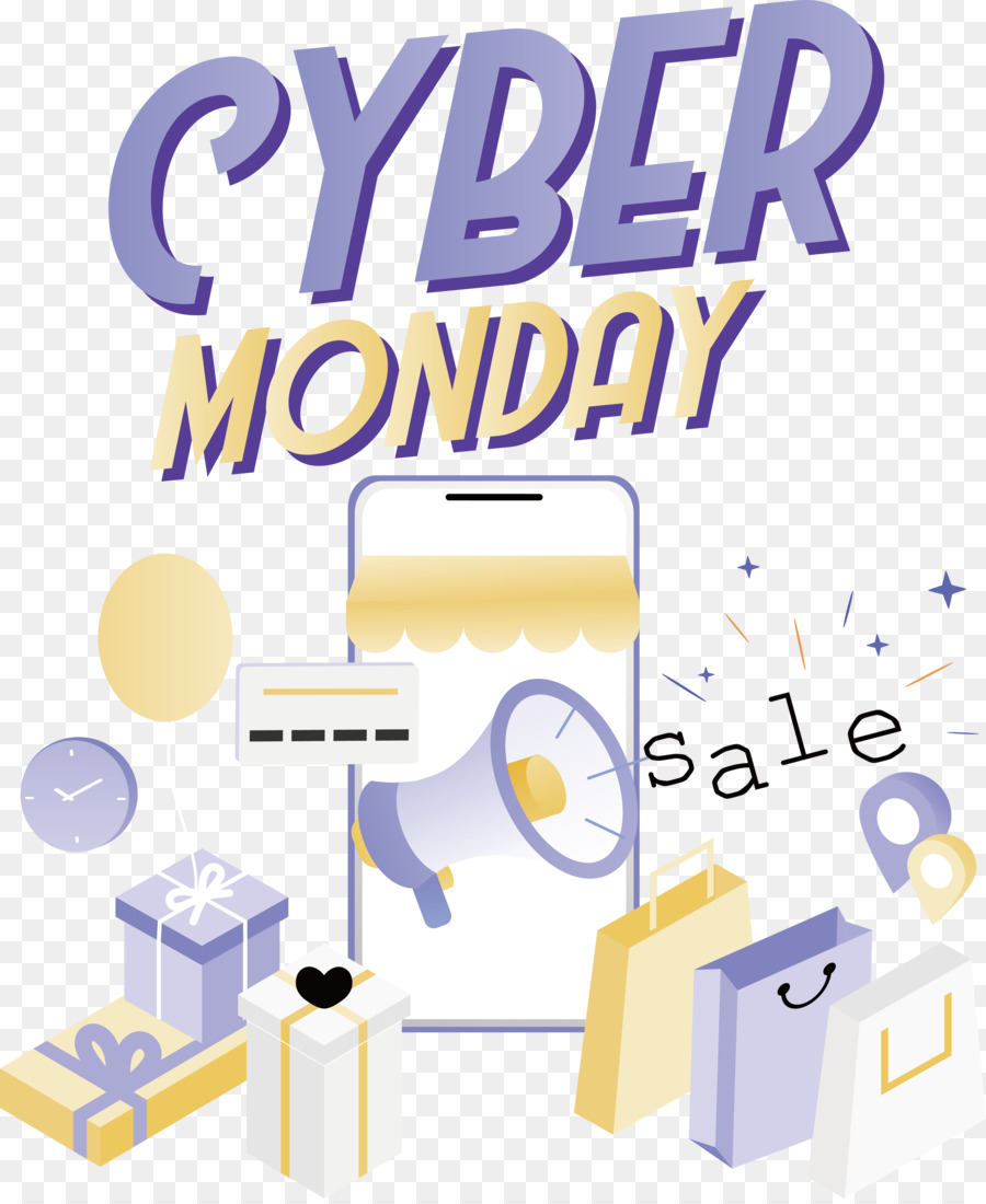 Cyber Lundi，Vente PNG