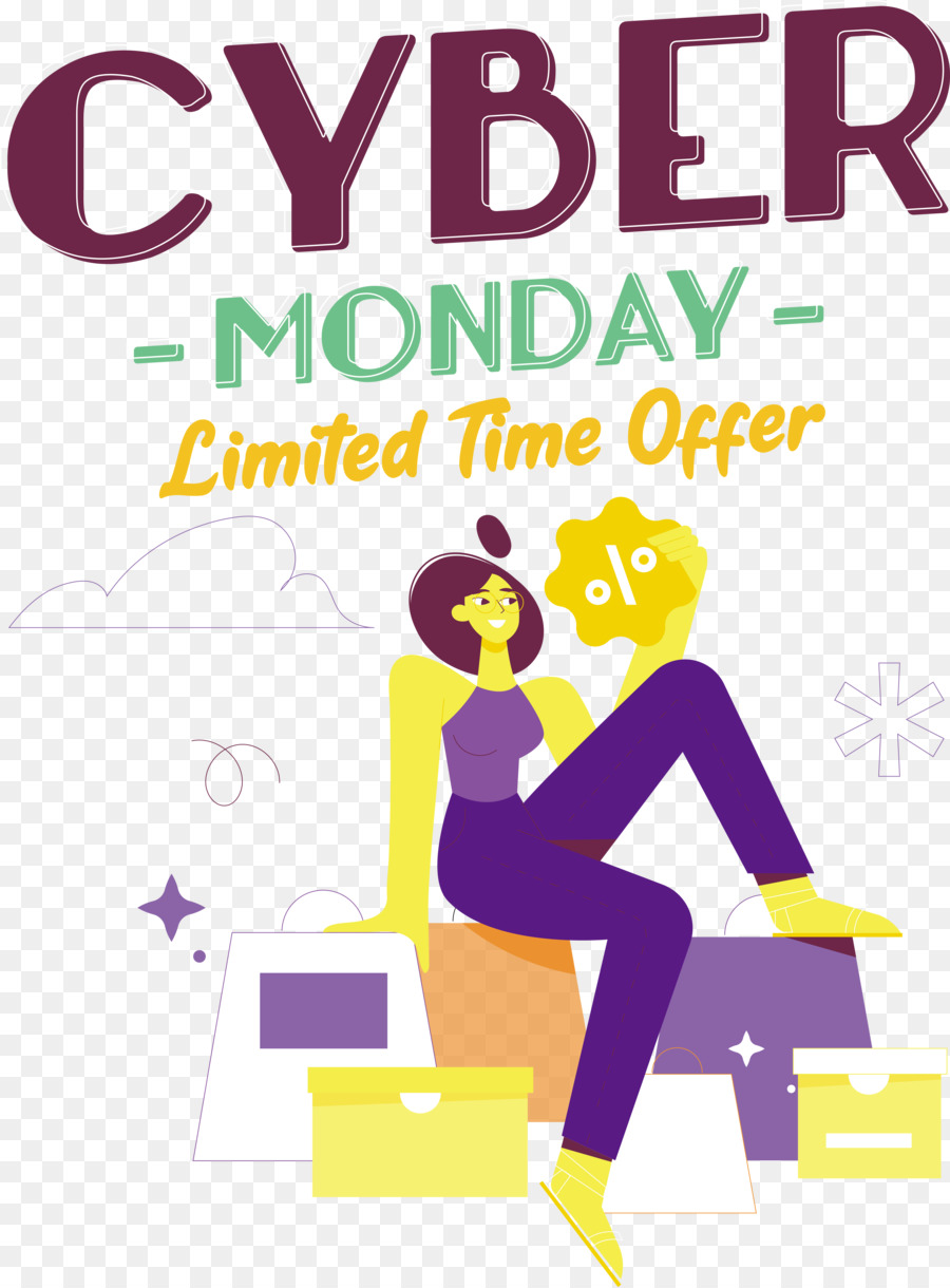 Cyber Lundi，Offre Limitée Dans Le Temps PNG