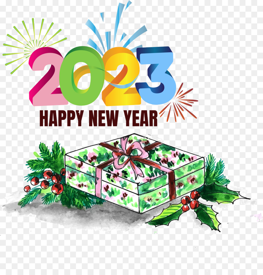 Bonne Et Heureuse Année，2023 Nouvel An PNG