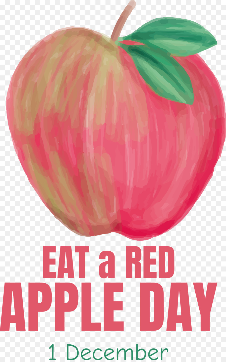 Mangez Une Journée De Pomme Rouge，Pomme Rouge PNG