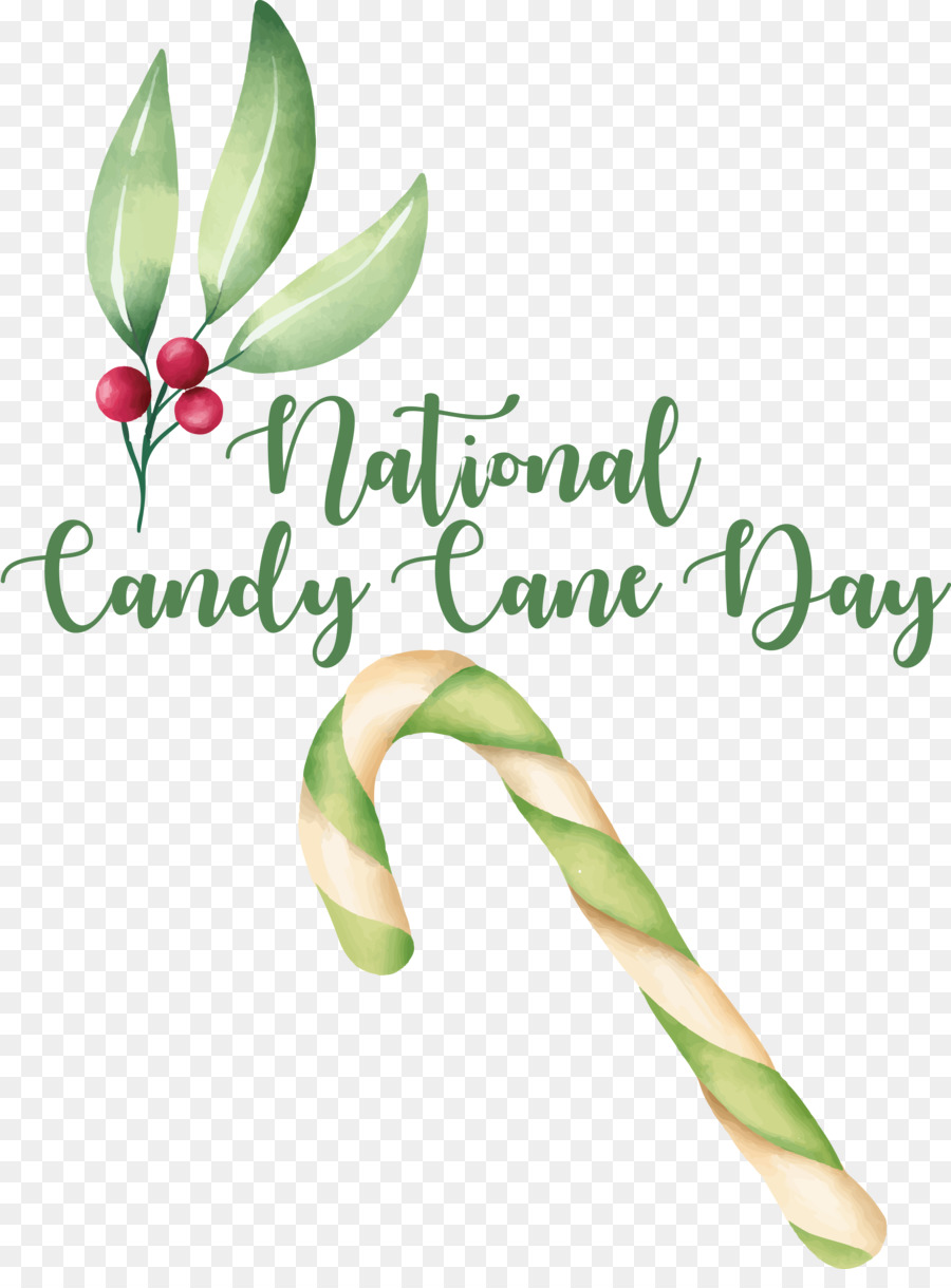 Nationale Bonbons Journée De La Canne，Candy Cane Day PNG