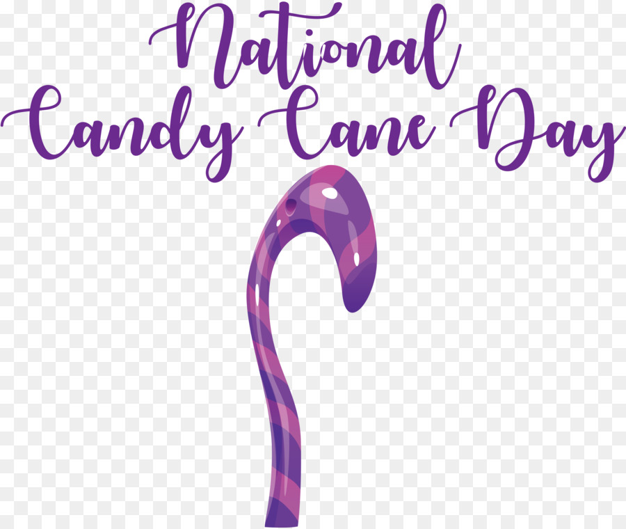 Nationale Bonbons Journée De La Canne，Candy Cane Day PNG