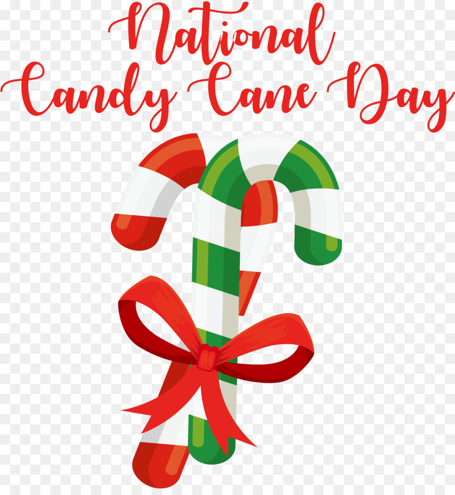 Nationale Bonbons Journée De La Canne，Candy Cane Day PNG