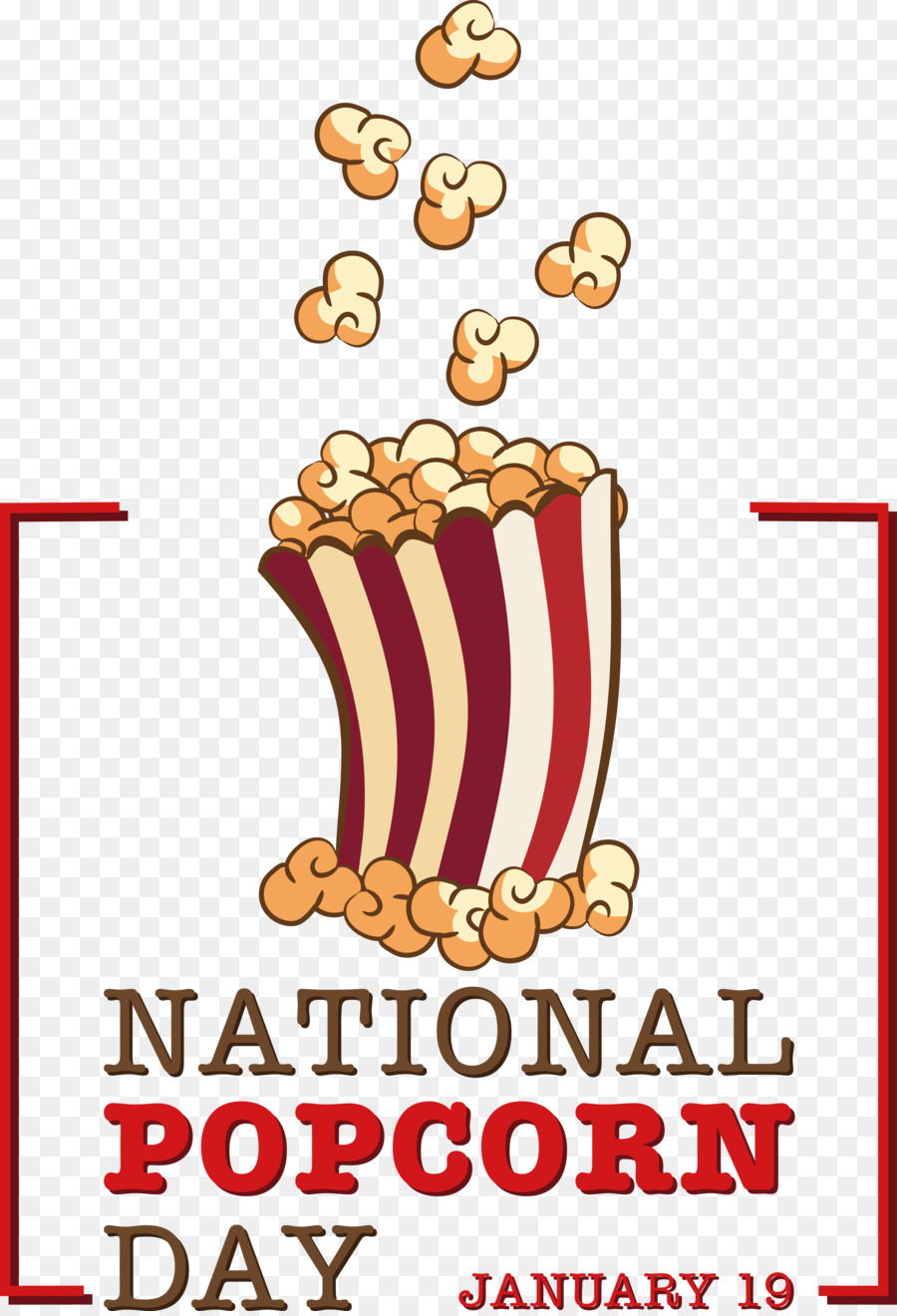 National De Pop Corn Jour， PNG