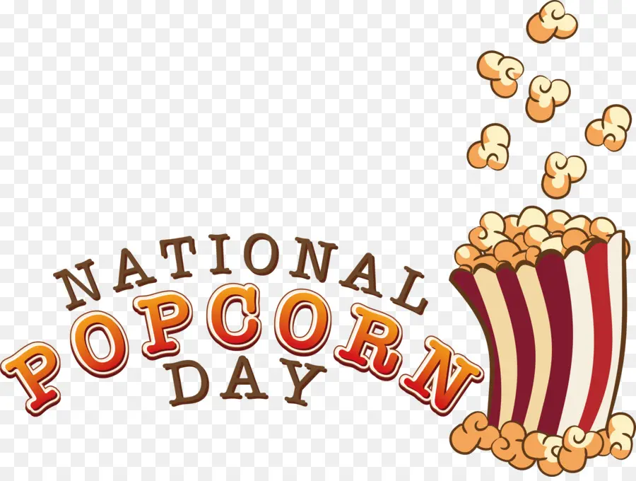 Journée Nationale Du Pop Corn，Popcorn PNG