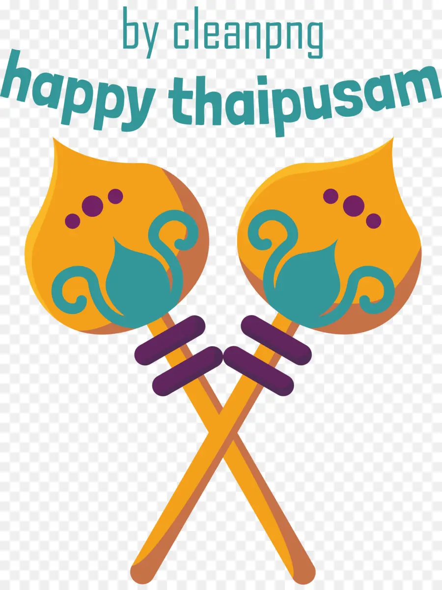 Joyeux Thaipusam，Lances Décoratives PNG