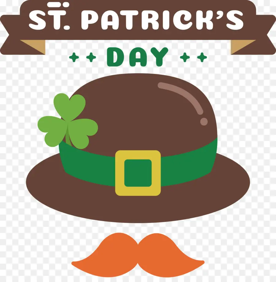 Chapeau De La Saint Patrick，Trèfle PNG