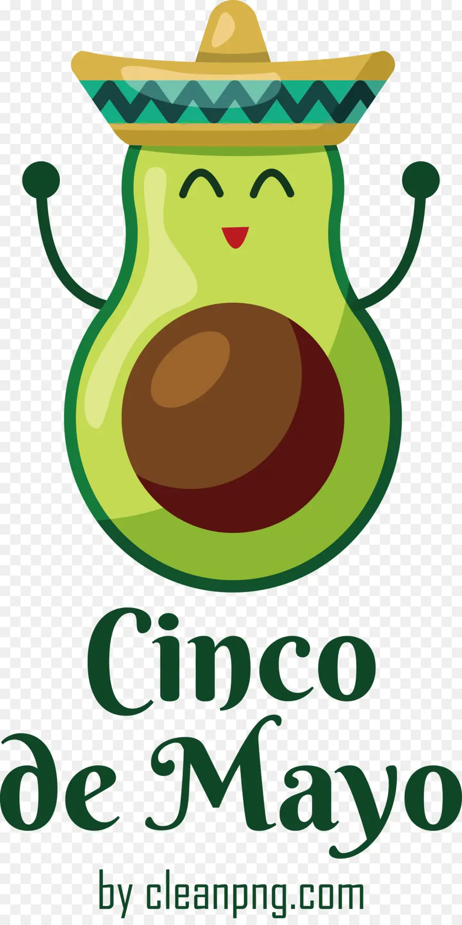 Cinco De Mayo，Avocat PNG