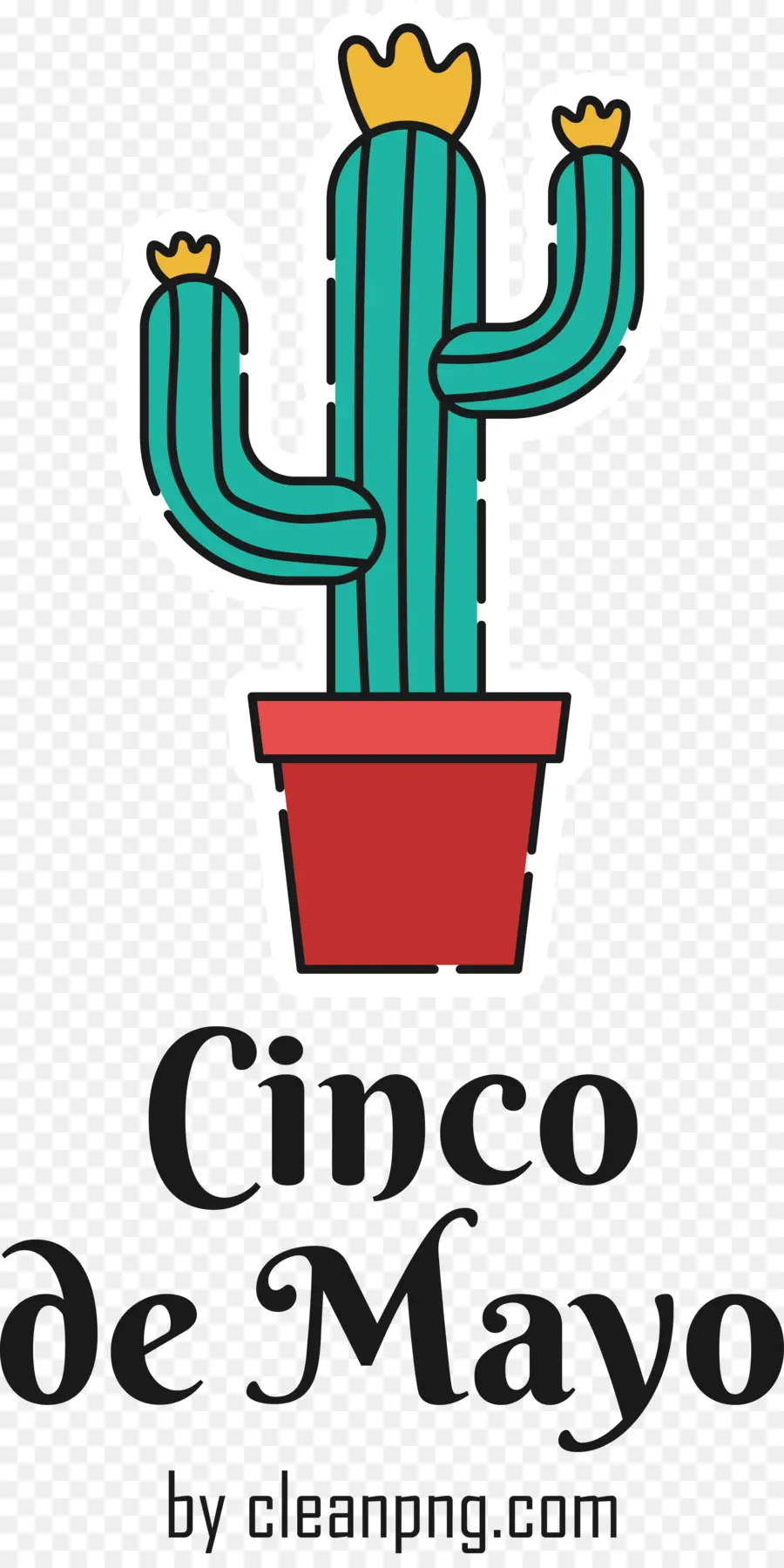 Cinco De Mayo，Cactus PNG