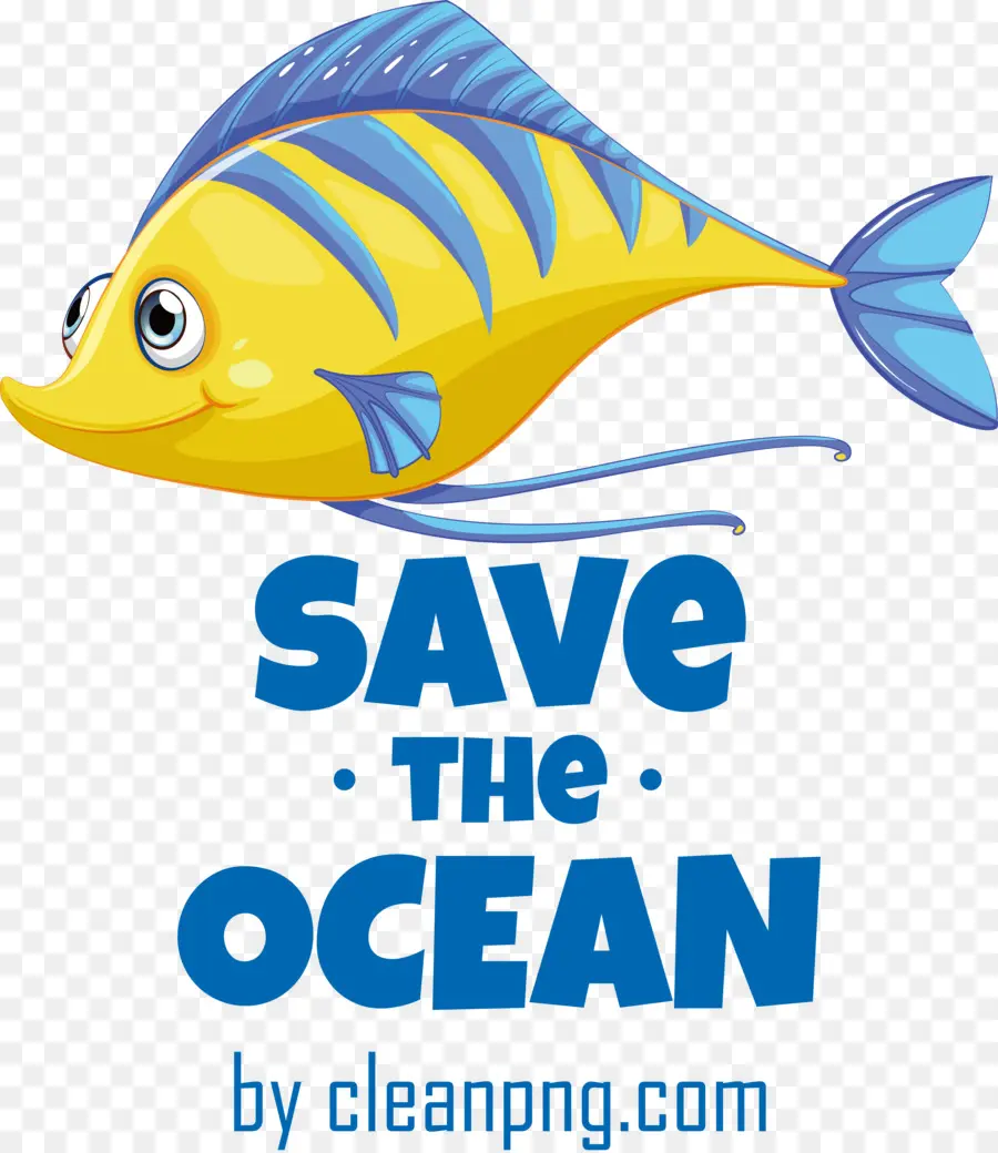 Journée Mondiale Des Océans，Sauver L'océan PNG