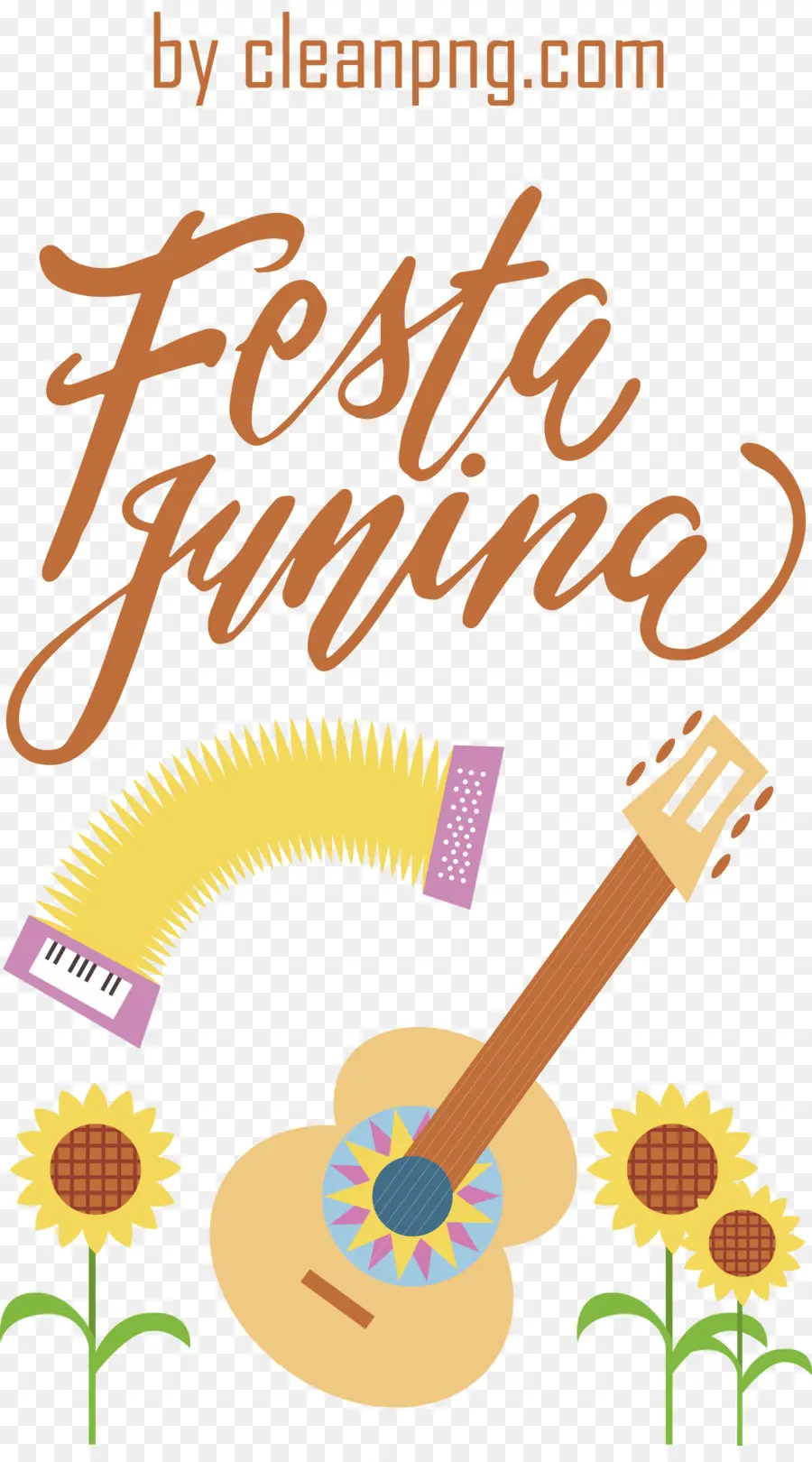 Fête Junina，Guitare PNG