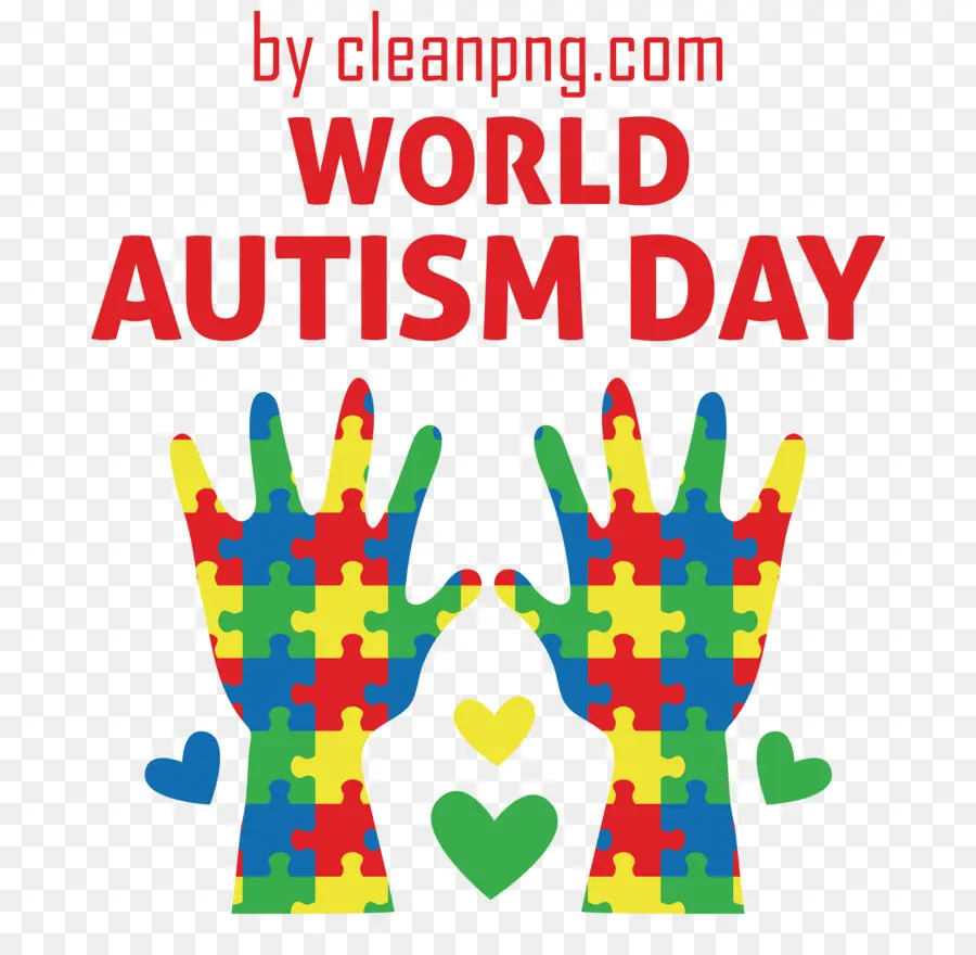 Journée De Sensibilisation à L'autisme，Journée Mondiale De L'autisme PNG