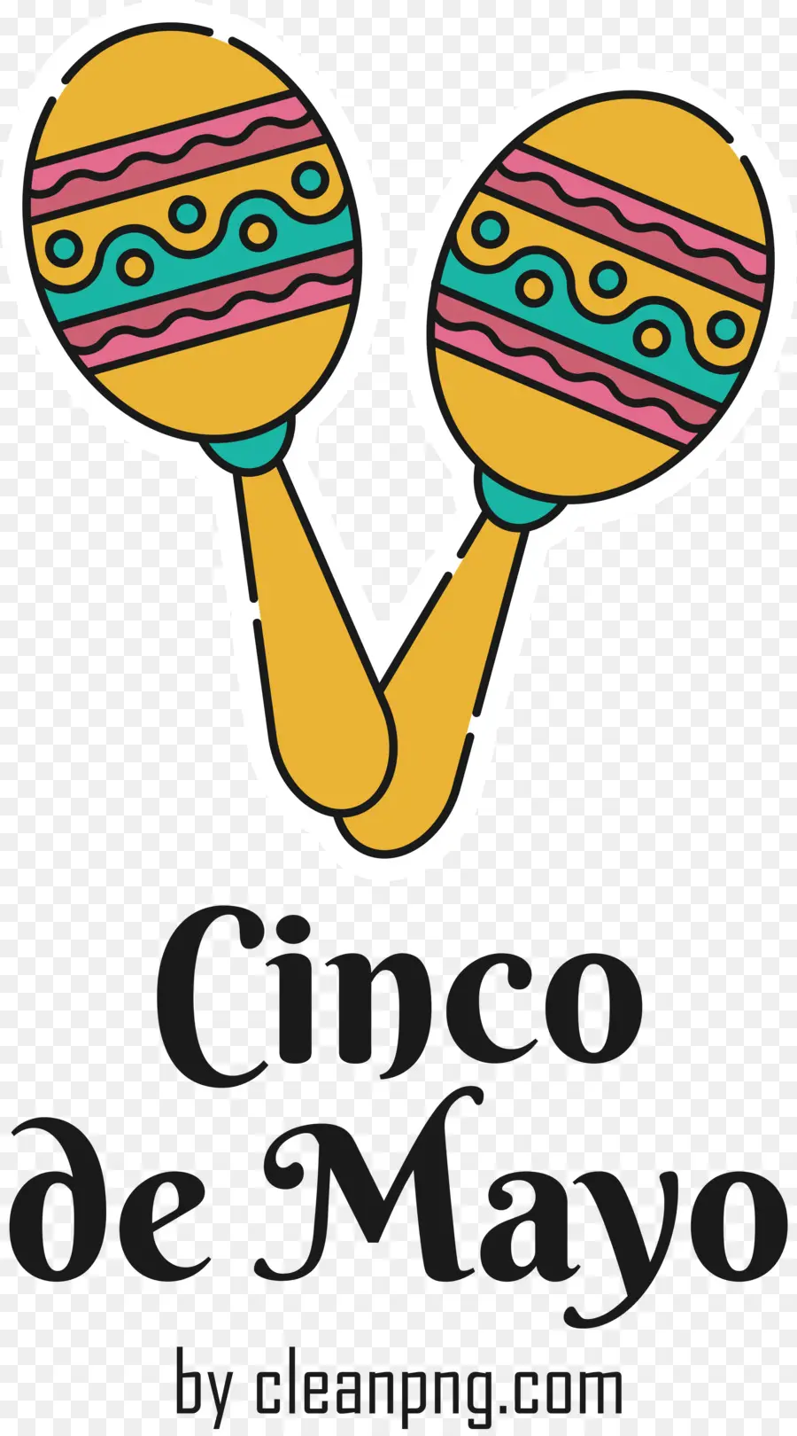 Cinco De Mayo，Maracas PNG