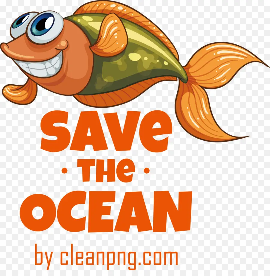 Sauver L'océan，Journée Mondiale Des Océans PNG