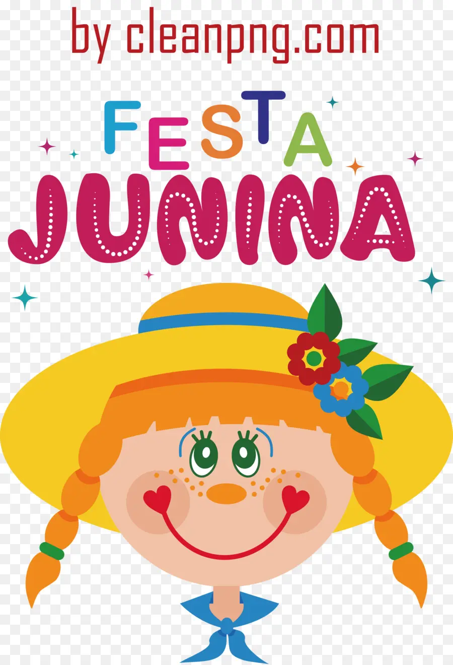 Fête Junina，Fille PNG