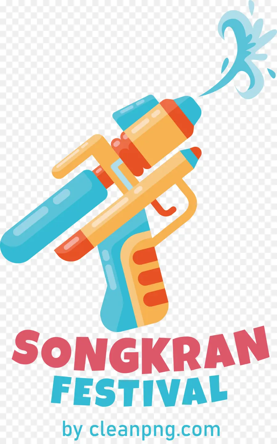 Le Festival De Songkran，Festival Des éclaboussures D'eau PNG