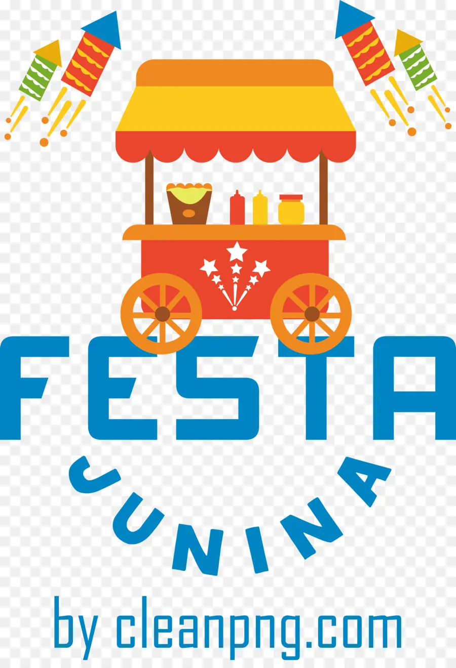 Fête Junina，Chariot De Nourriture PNG