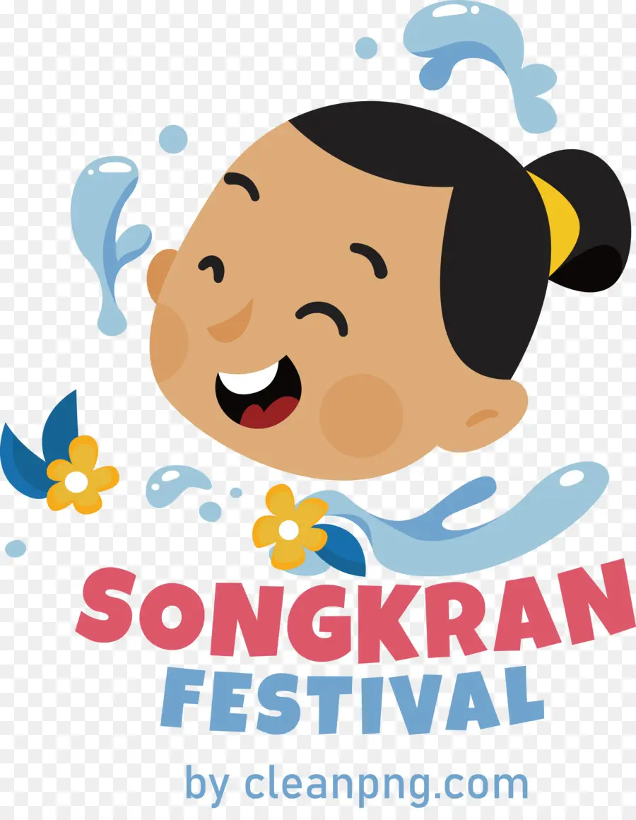 Festival Des éclaboussures D'eau，Songkran PNG