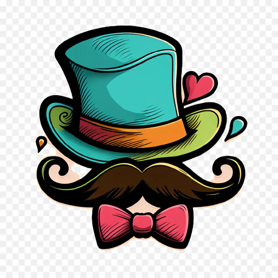 Pour La Fête Des Pères，Moustache PNG