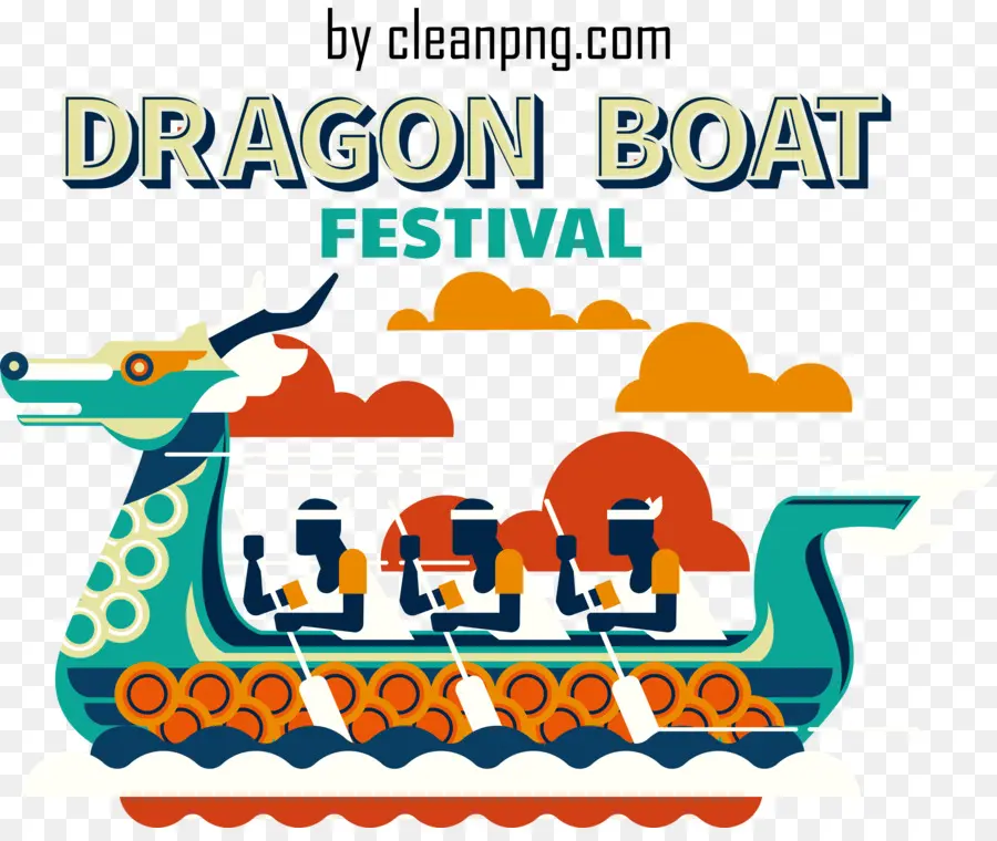 Festival Du Bateau Dragon，Le Festival De Duanwu PNG