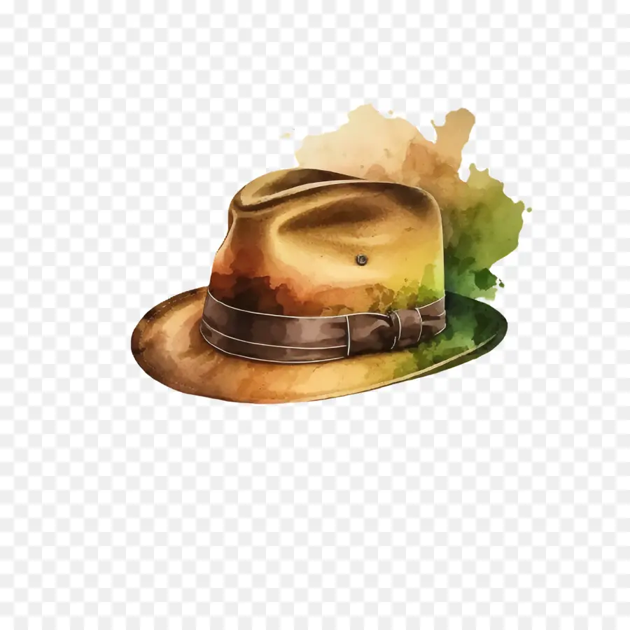 Fête Des Pères，Chapeau Marron PNG