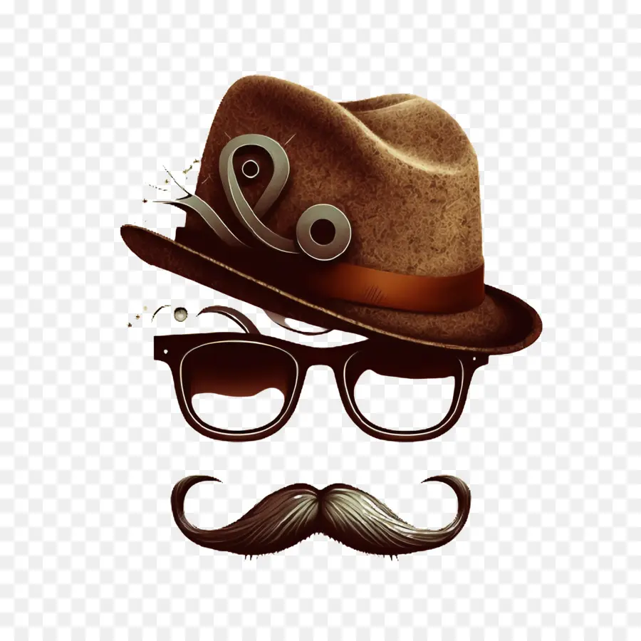 Pour La Fête Des Pères，Moustache PNG