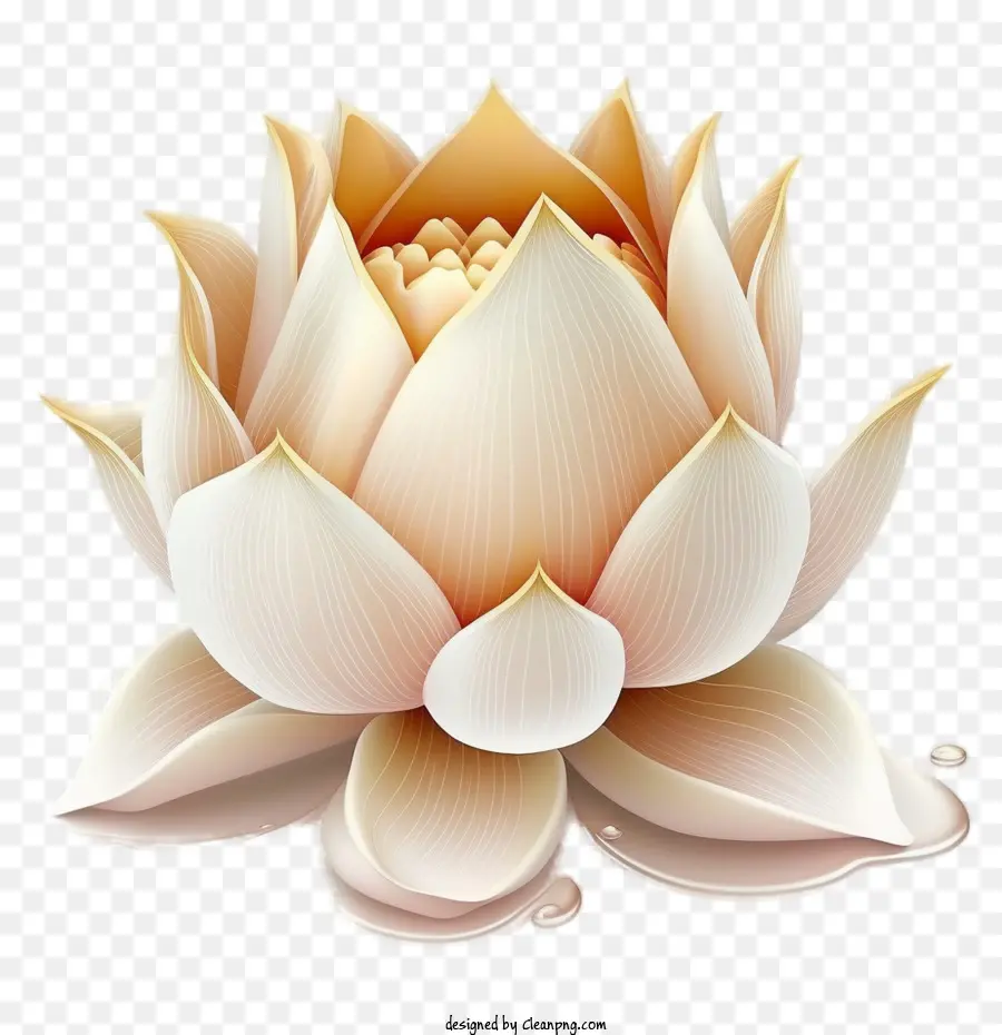 3d Fleur，3d Lotus PNG