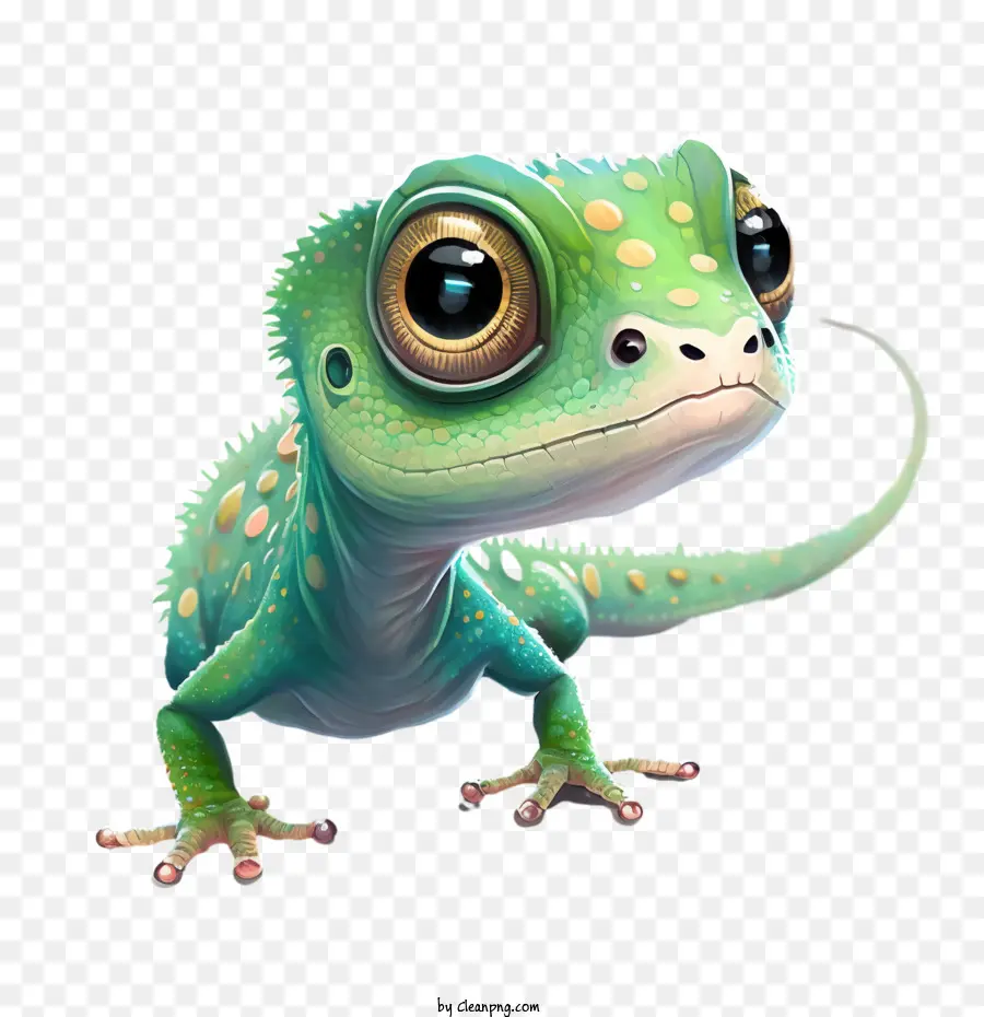 Journée Mondiale Du Lézard，Lézard Kawaii PNG