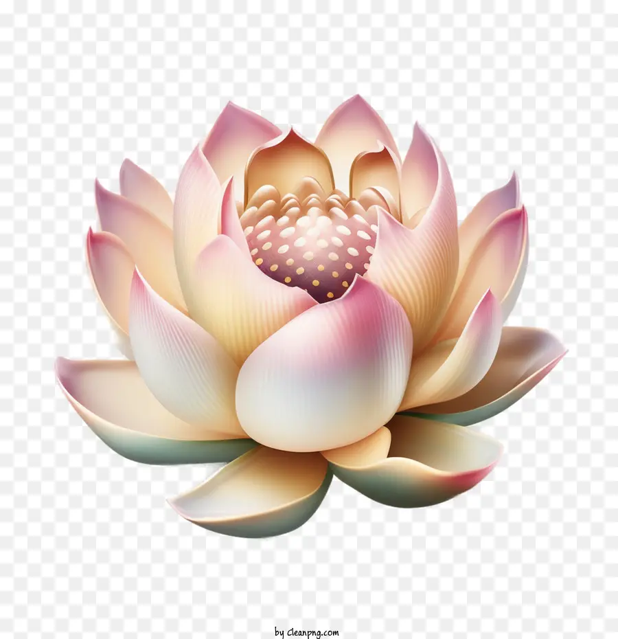 Pastle Lotus，Lotus Rose PNG