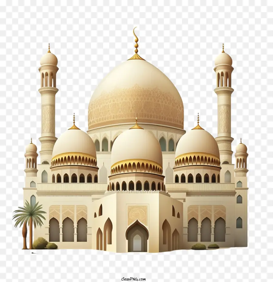 Mosquée Musulmane Classique，Mosquée PNG