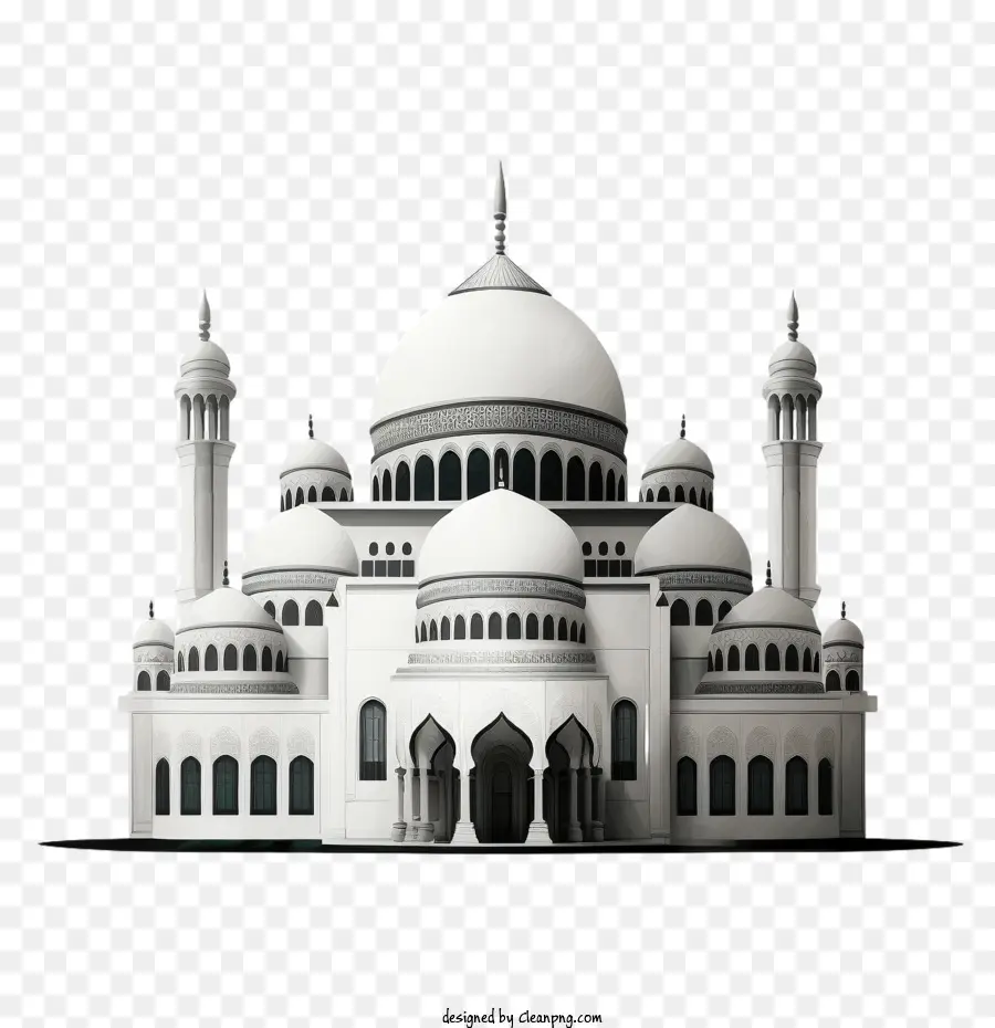 Mosquée Musulmane Classique，Mosquée PNG