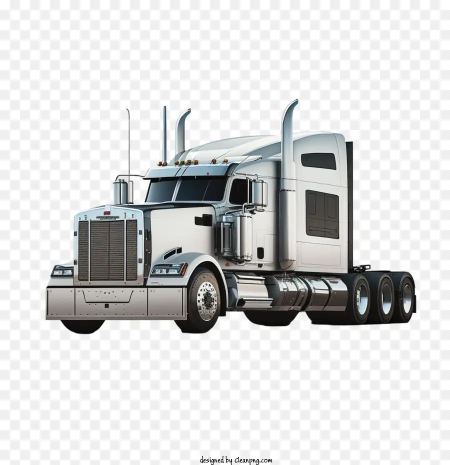 Semi Camion Réaliste，Semi Camion 3d PNG