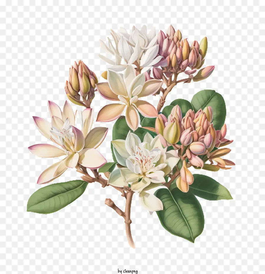 Champa Pastel，Fleur De Champa PNG