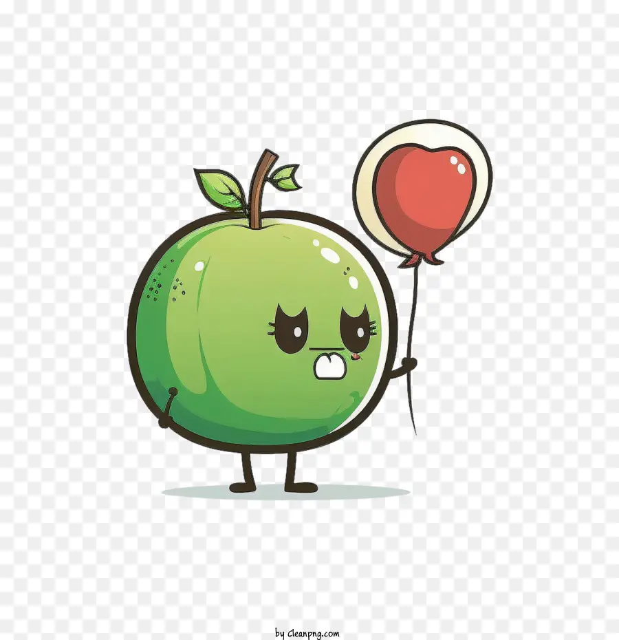 Pomme De Dessin Animé，Pomme Verte PNG