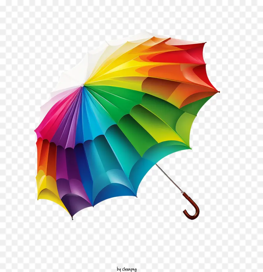 Parapluie Arc En Ciel，Parapluie Réaliste PNG