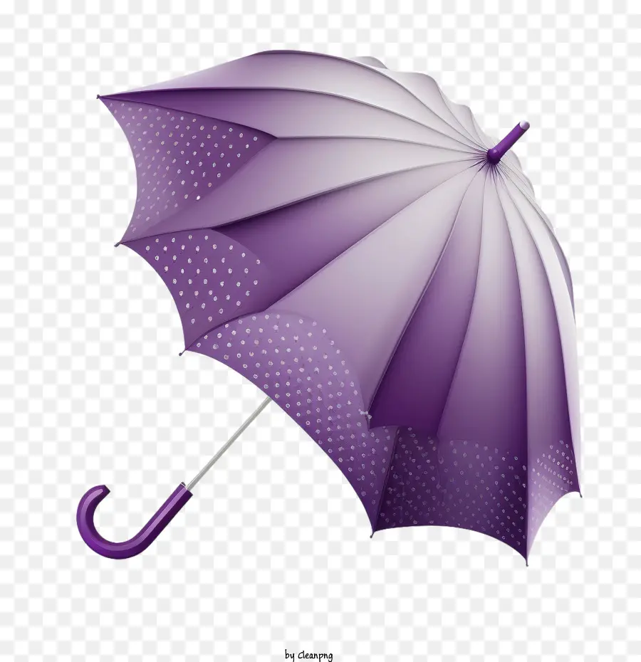 Parapluie Réaliste，Parapluie Violet PNG